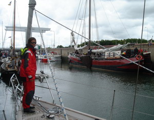 Katie in the lock